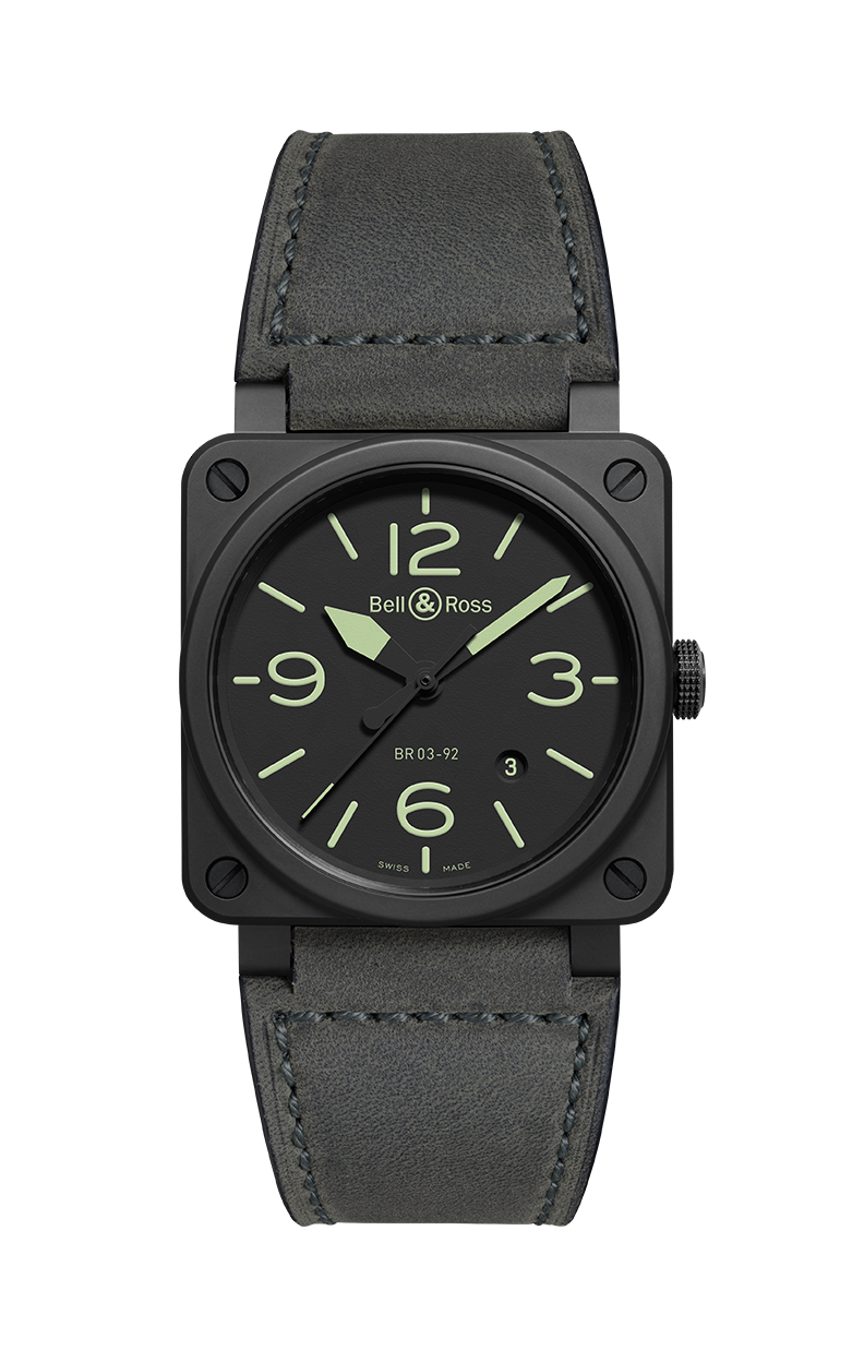 See the Bell and Ross Watch BR0393 BL ST SCA timepiece at Gemoro