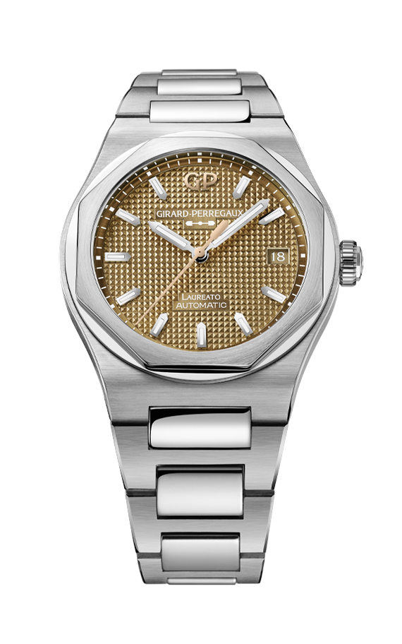 Girard Perregaux Laureato Watch 81010 11 131 11A GemOro