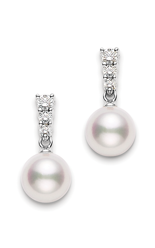 MIKIMOTO Platinum Pearl orders Earrings